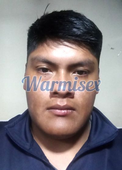 Elvis Toapanta, hombre en Villaflora (Quito)